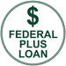 Federal plus loan icon